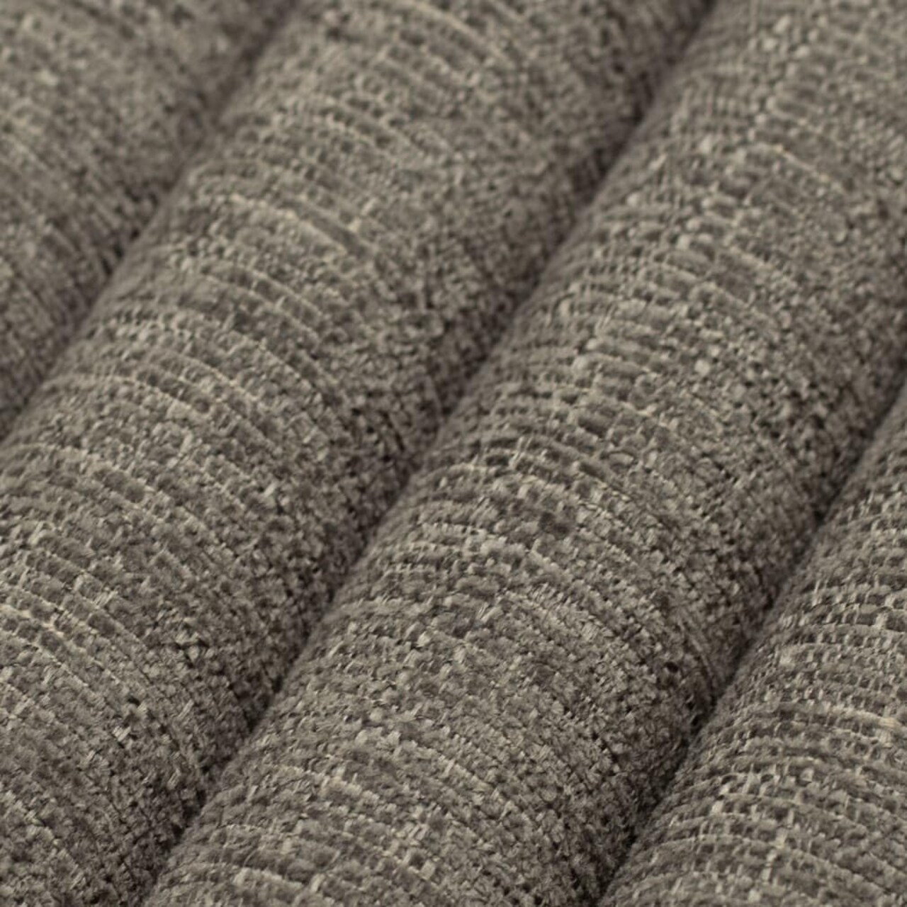 Grey Chenille Textured Upholstery Fabric by The Yard - SKU: Declan Graphite